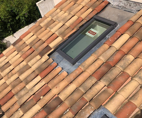 Pose de velux 06